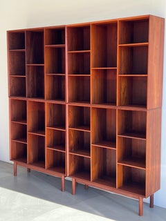 Teak Bookcases by Peter Hvidt & Orla Mølgaard - Nielsen for John Stuart Inc