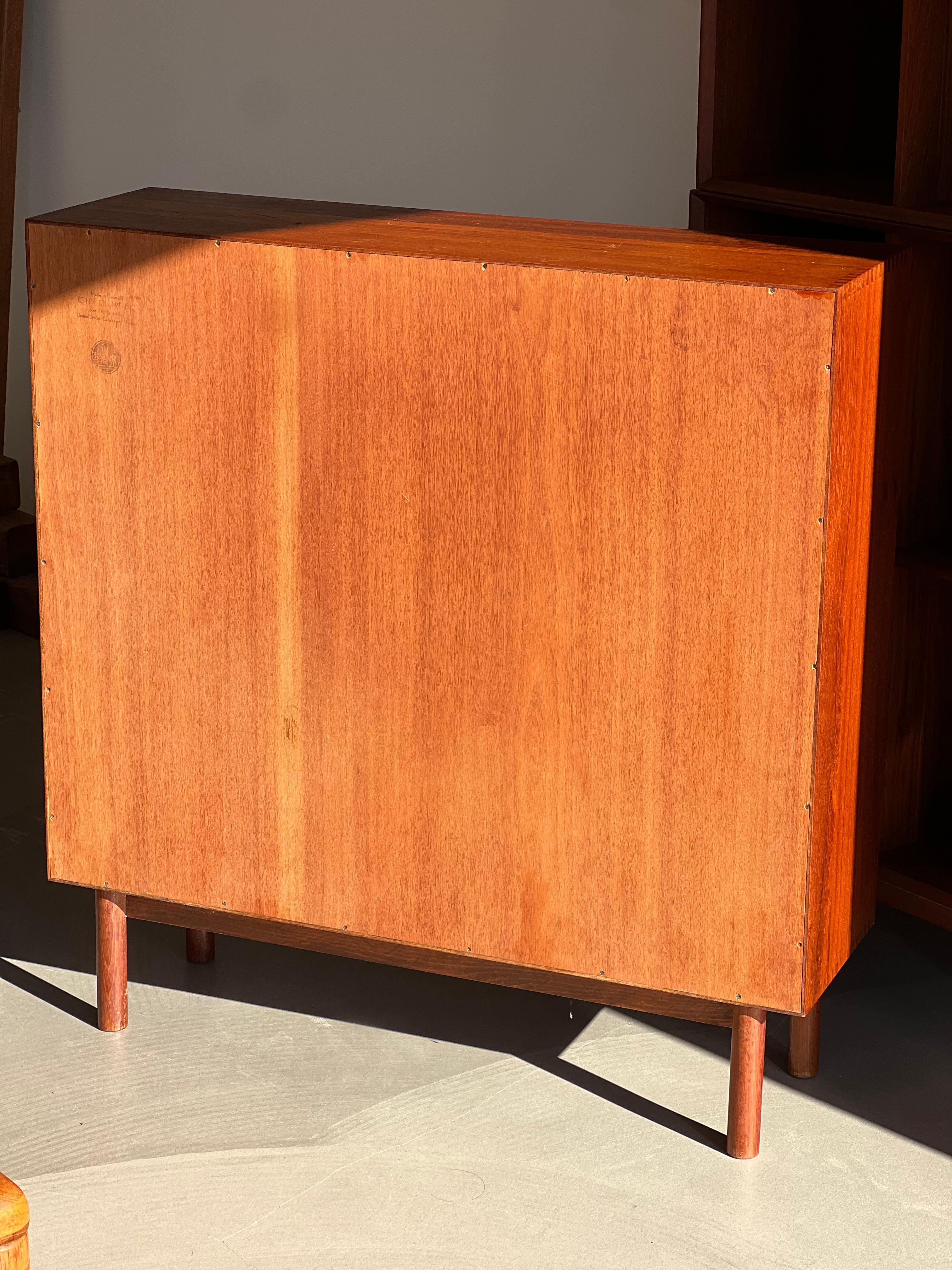 Metà XX secolo Librerie in teak di Peter Hvidt & Mølgaard-Nielsen per John Stuart Inc. in vendita