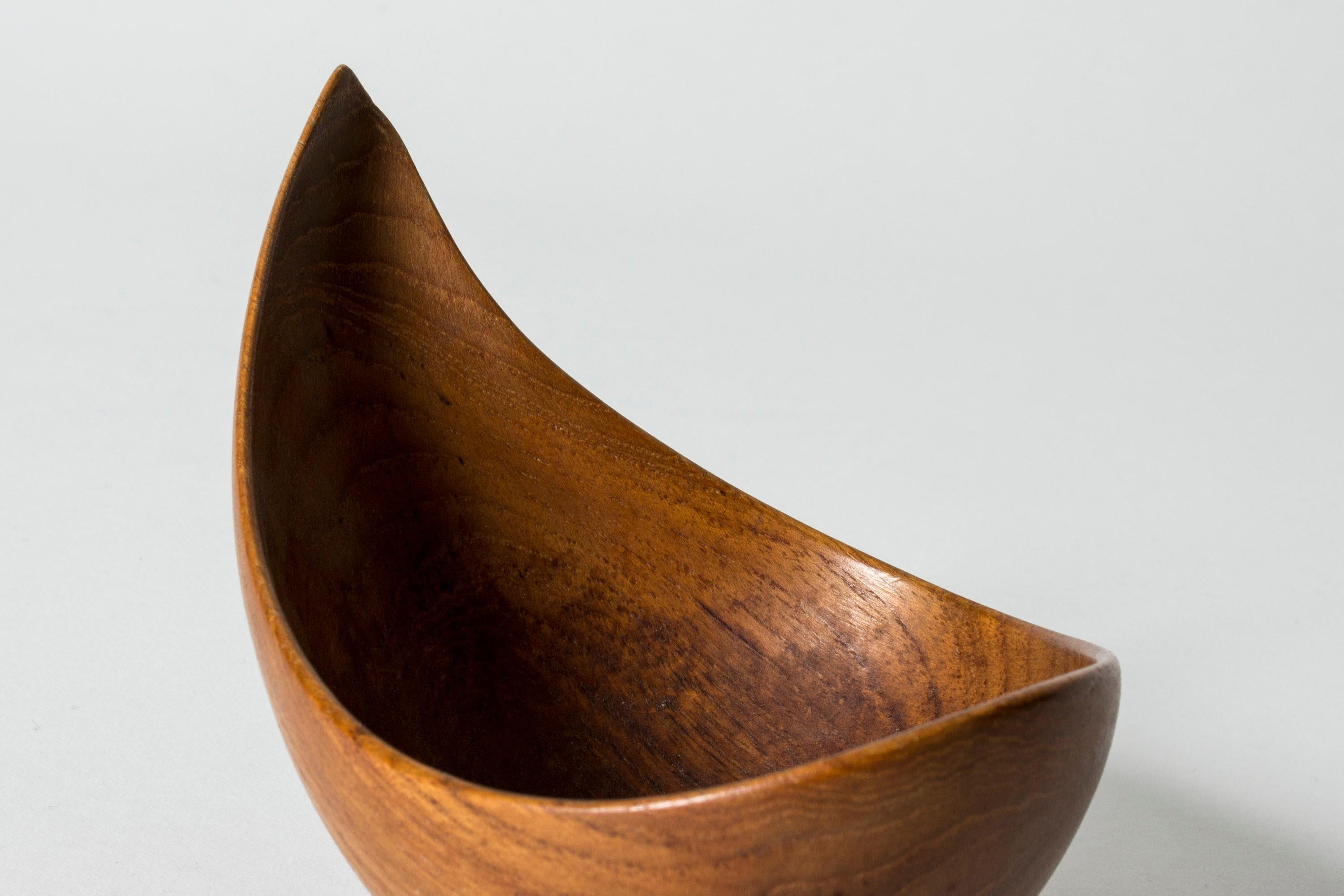 Scandinavian Modern Teak bowl by Johnny Mattsson