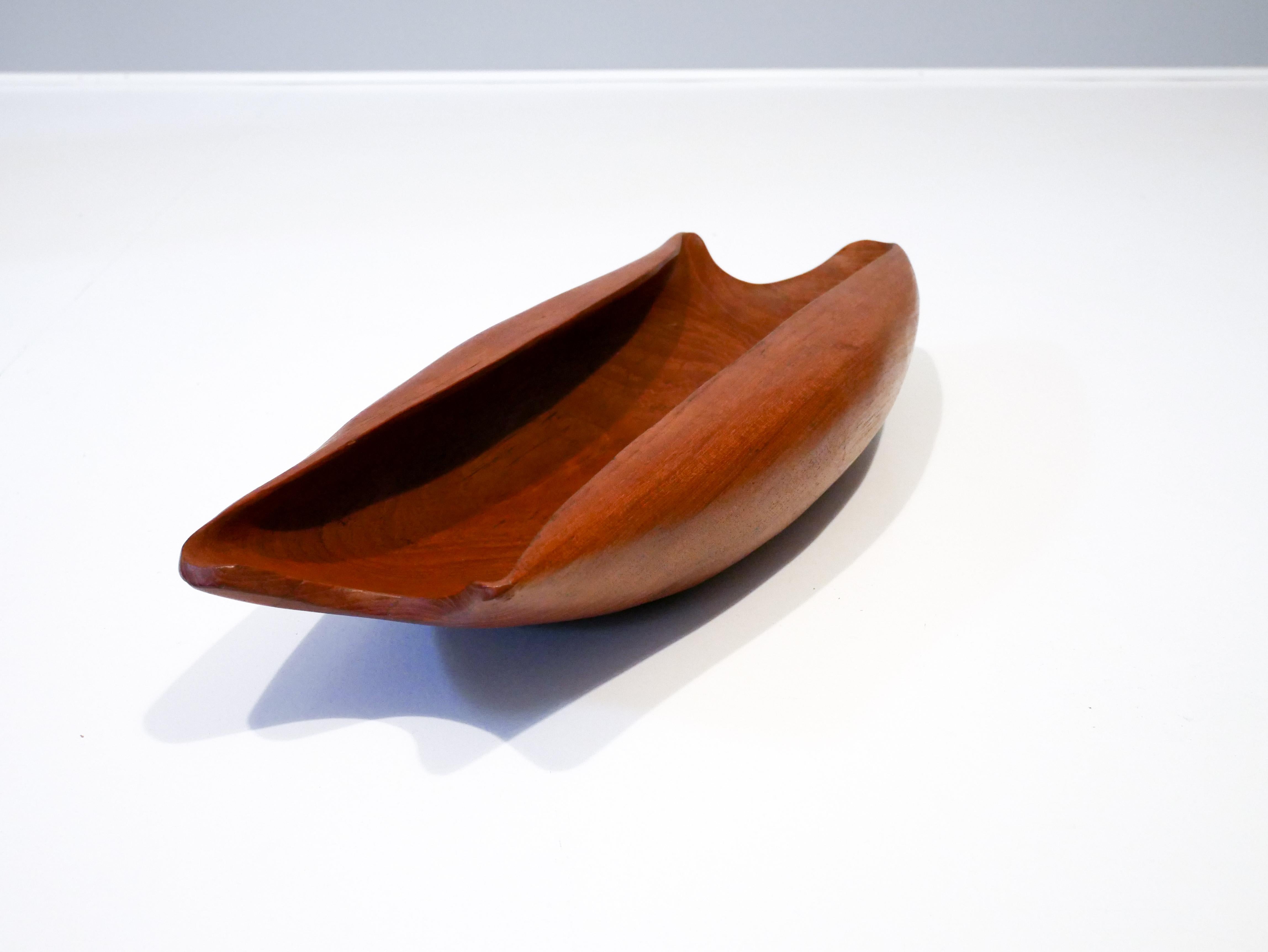 Teak Bowl Model Extra Large in Solid Teak, 1950s, Denmark For Sale 1