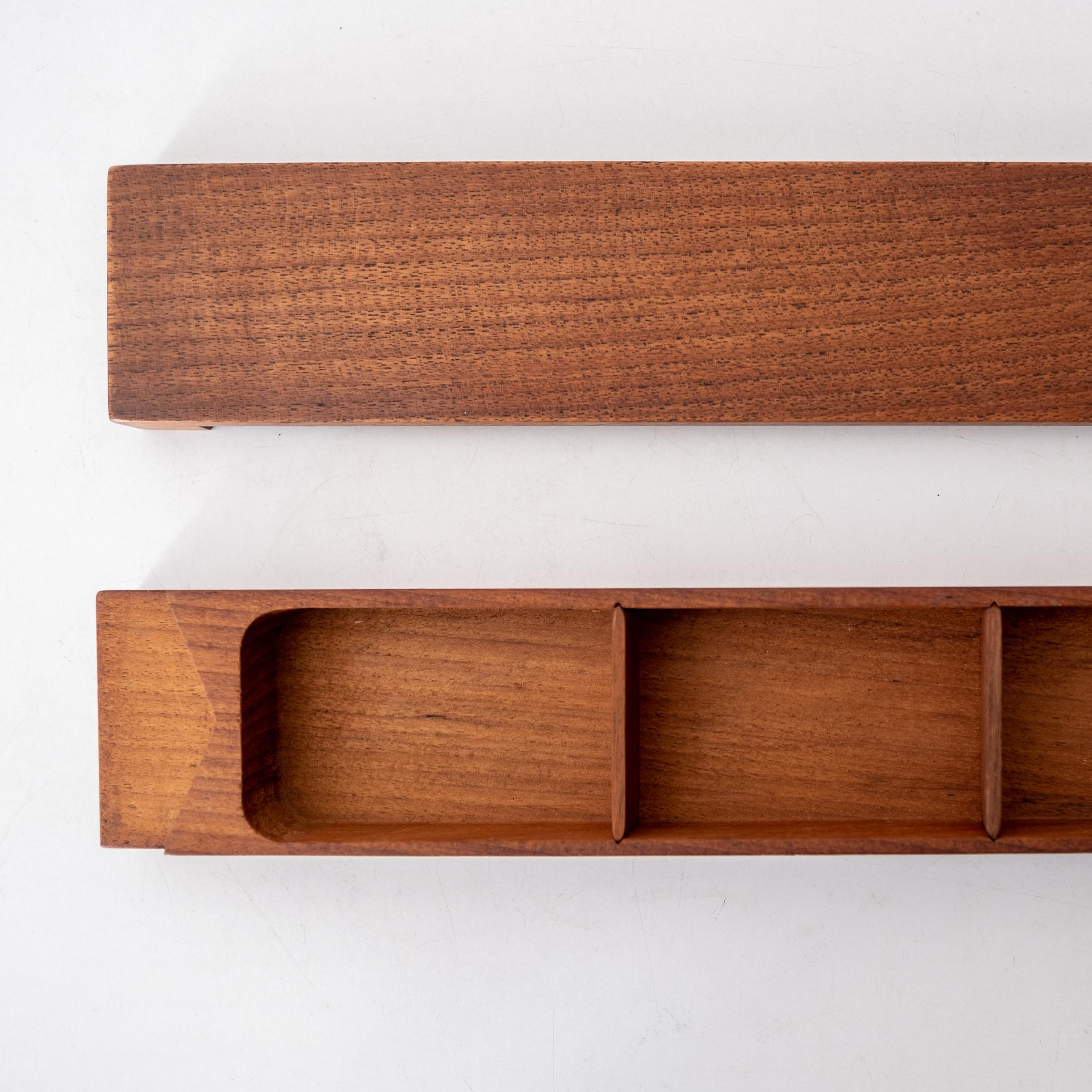 Teak Box by Jens Quistgaard for Dansk In Good Condition In San Diego, CA