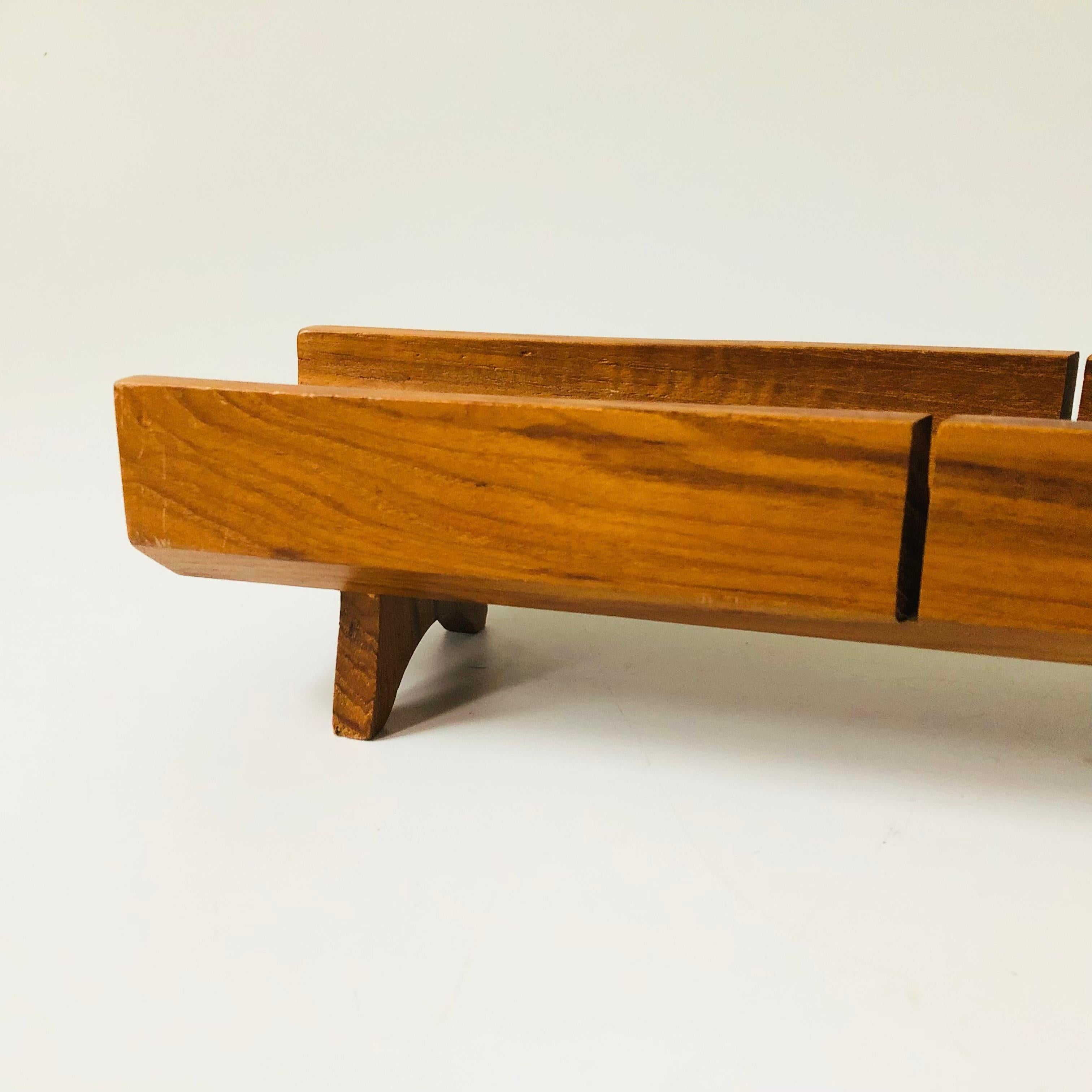 Teak Bread Cutting Board by Selandia In Good Condition For Sale In Fairfield, CA
