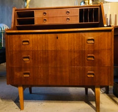 Teak Bureau/Secretary by Egon Ostergaard, 1960s