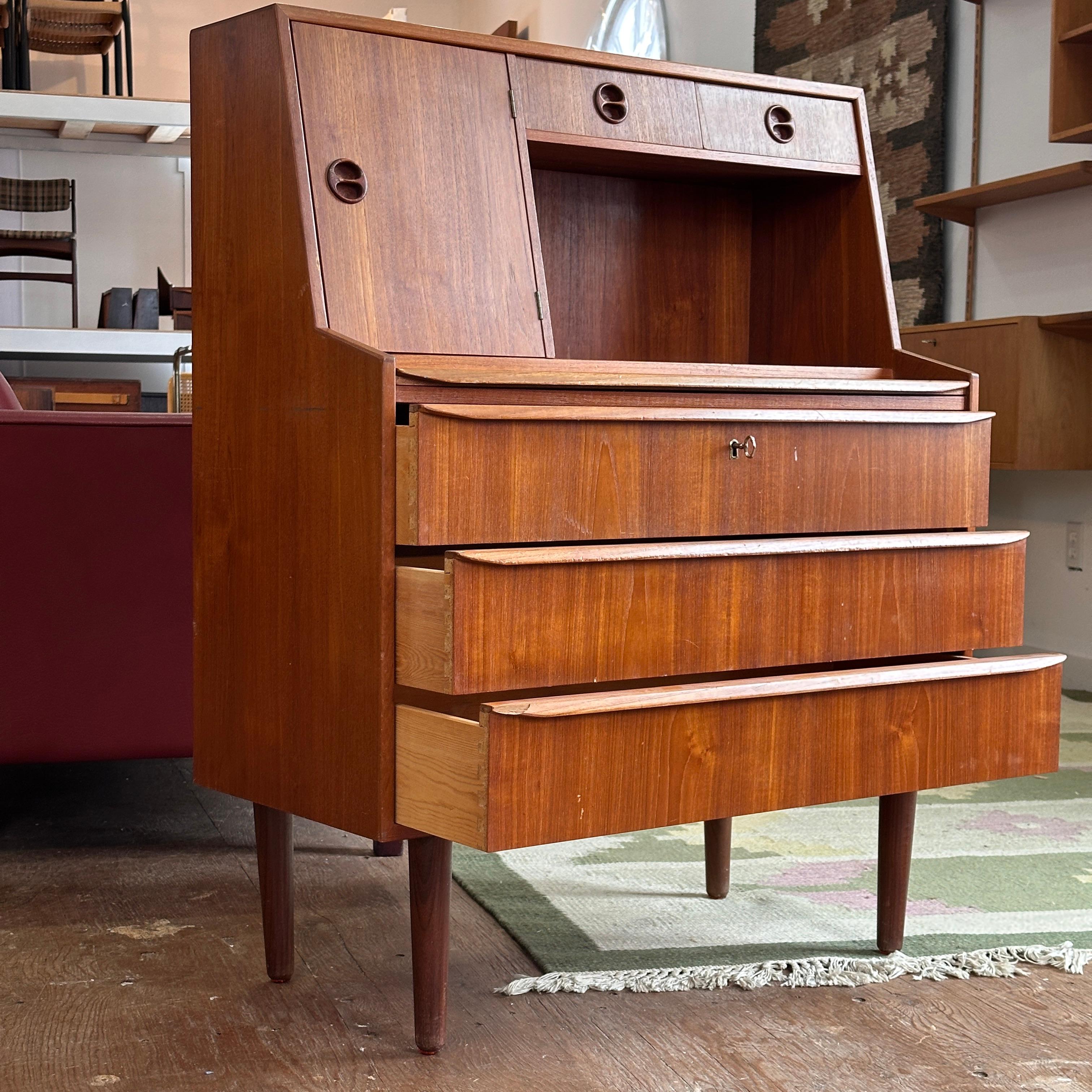 Teak Bureau/Vanity For Sale 1
