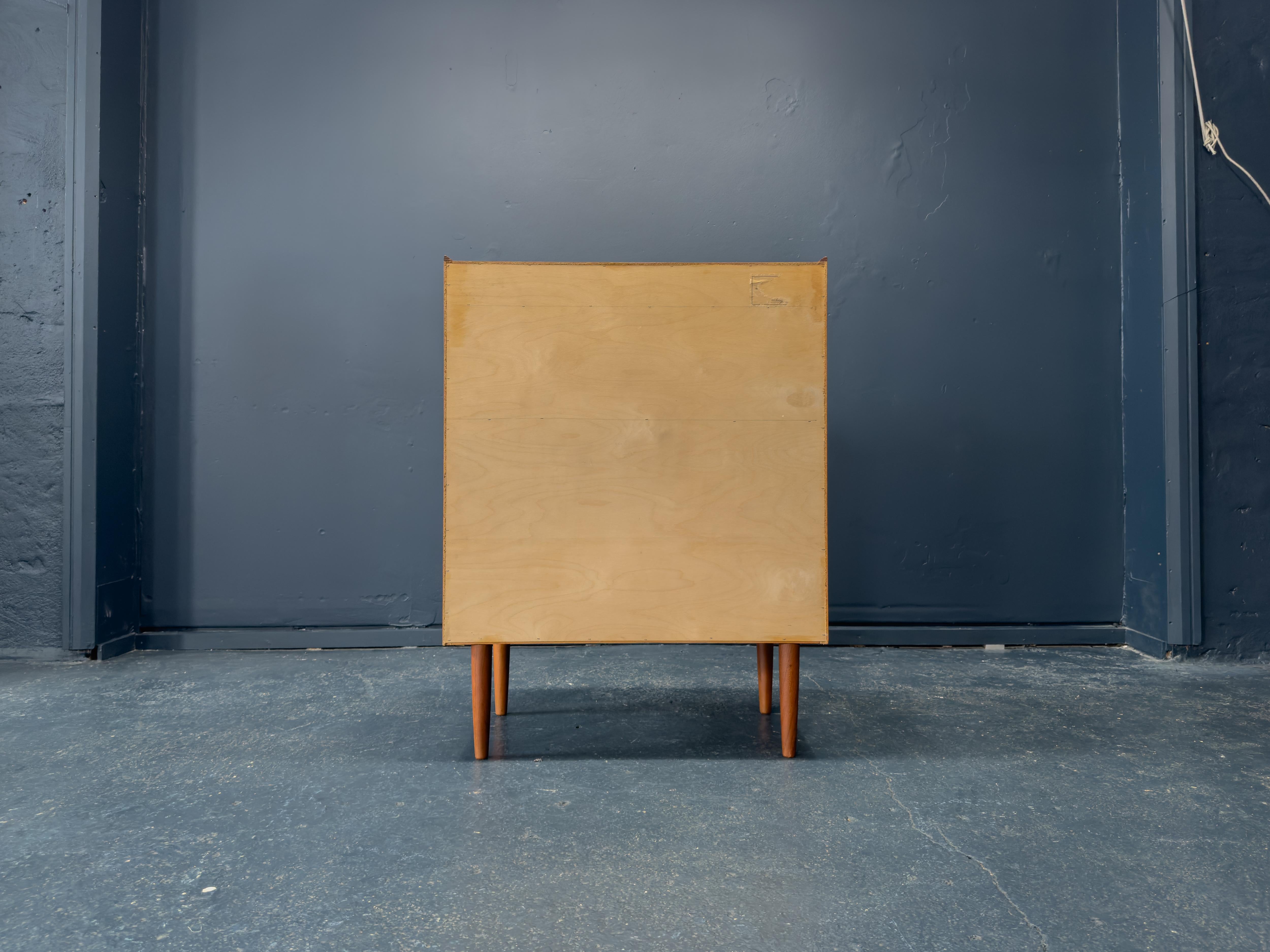 Teak Bureau with Writing Desk 4