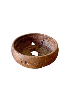 Cuenco de madera de teca de Java, Indonesia, finales del siglo XX