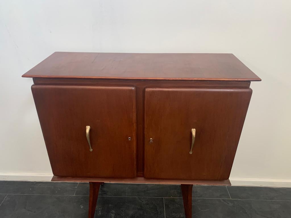 Mid-Century Modern Teak Cabinet, 1950s For Sale