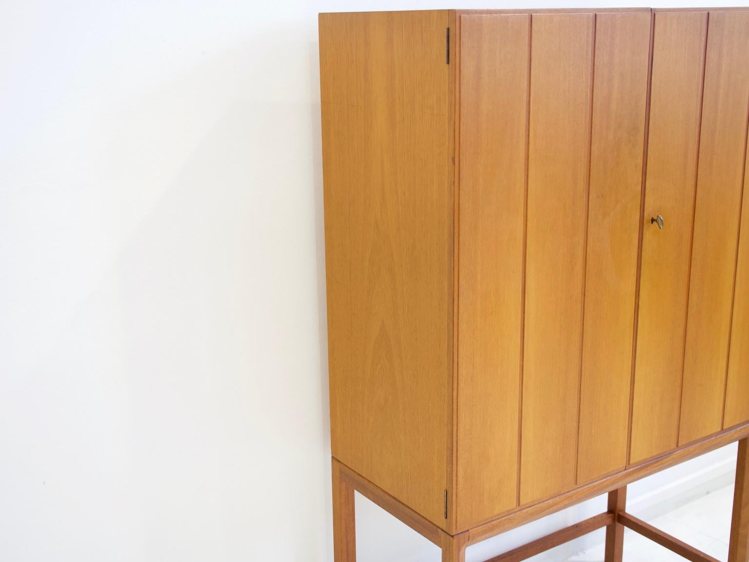 Birch Teak Cabinet by Axel Larsson for Bodafors