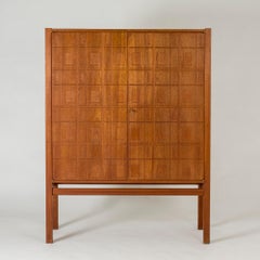 Cabinet en teck par Eyvind Beckman