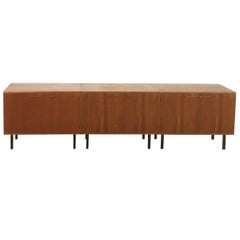 Teak Cabinet by Kai Kristiansen for Feldballes Møbelfabrik, 1960s, Set of Three