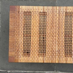 Teak & Cane Bench Denmark