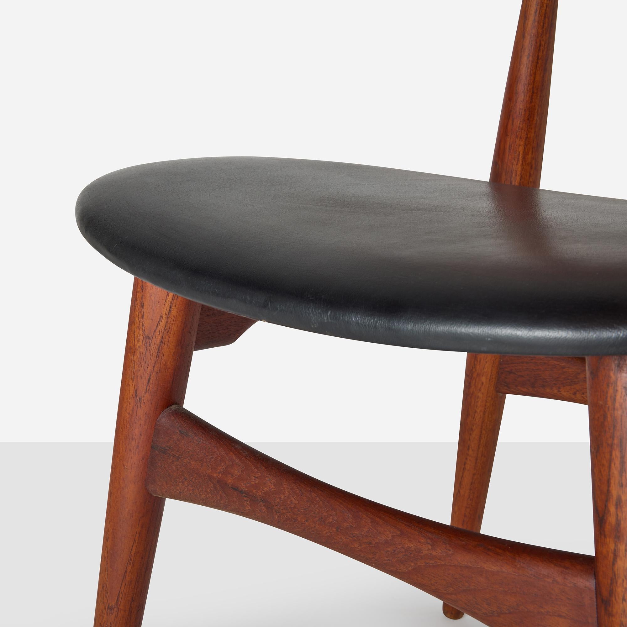 Teakholzstuhl CH33 von Hans J. Wegner im Angebot 2