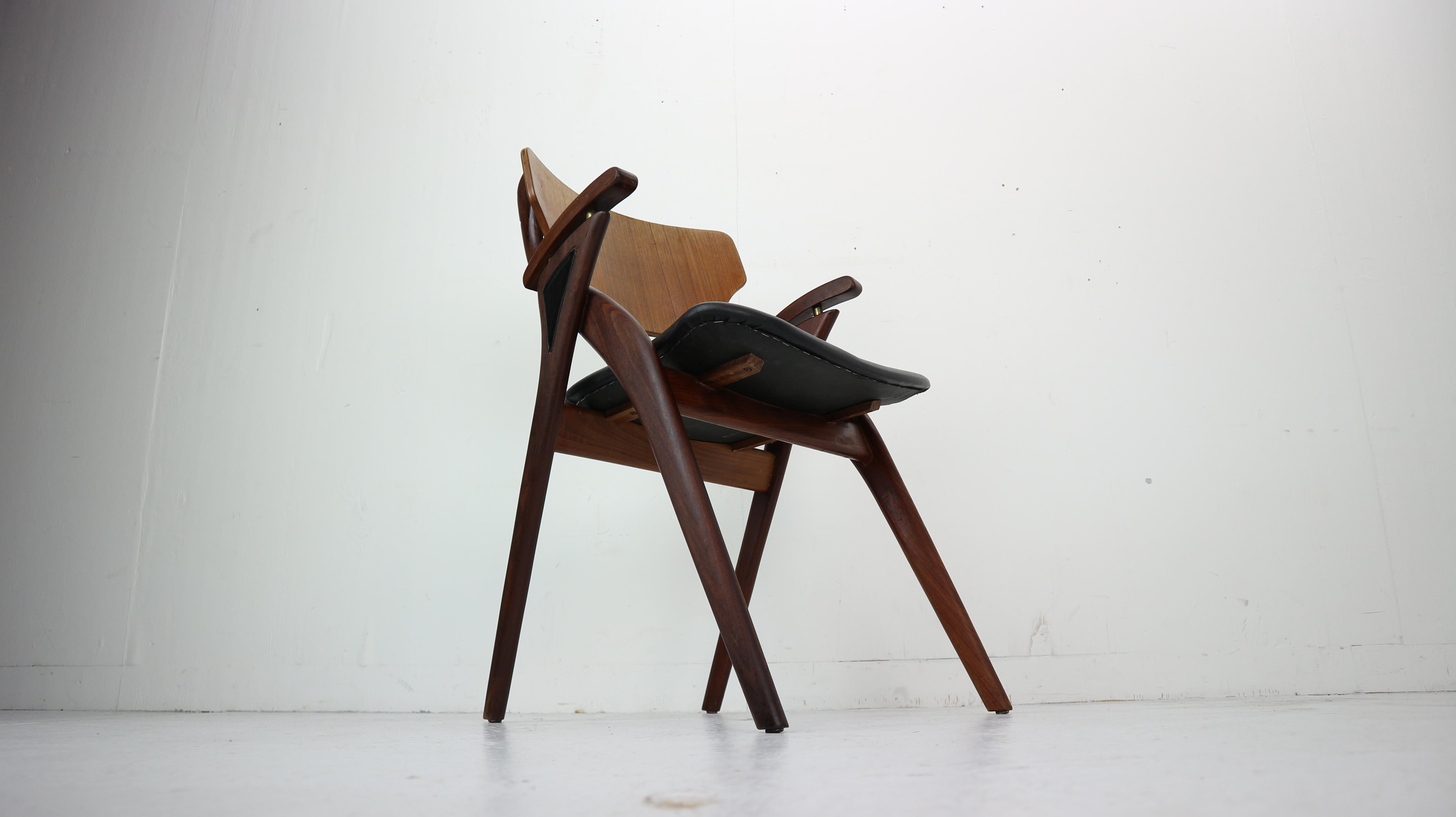 Teak Chair by Arne Hovmand-Olsen for Mogens Kold Møbelfabrik, Denmark, 1960s 4