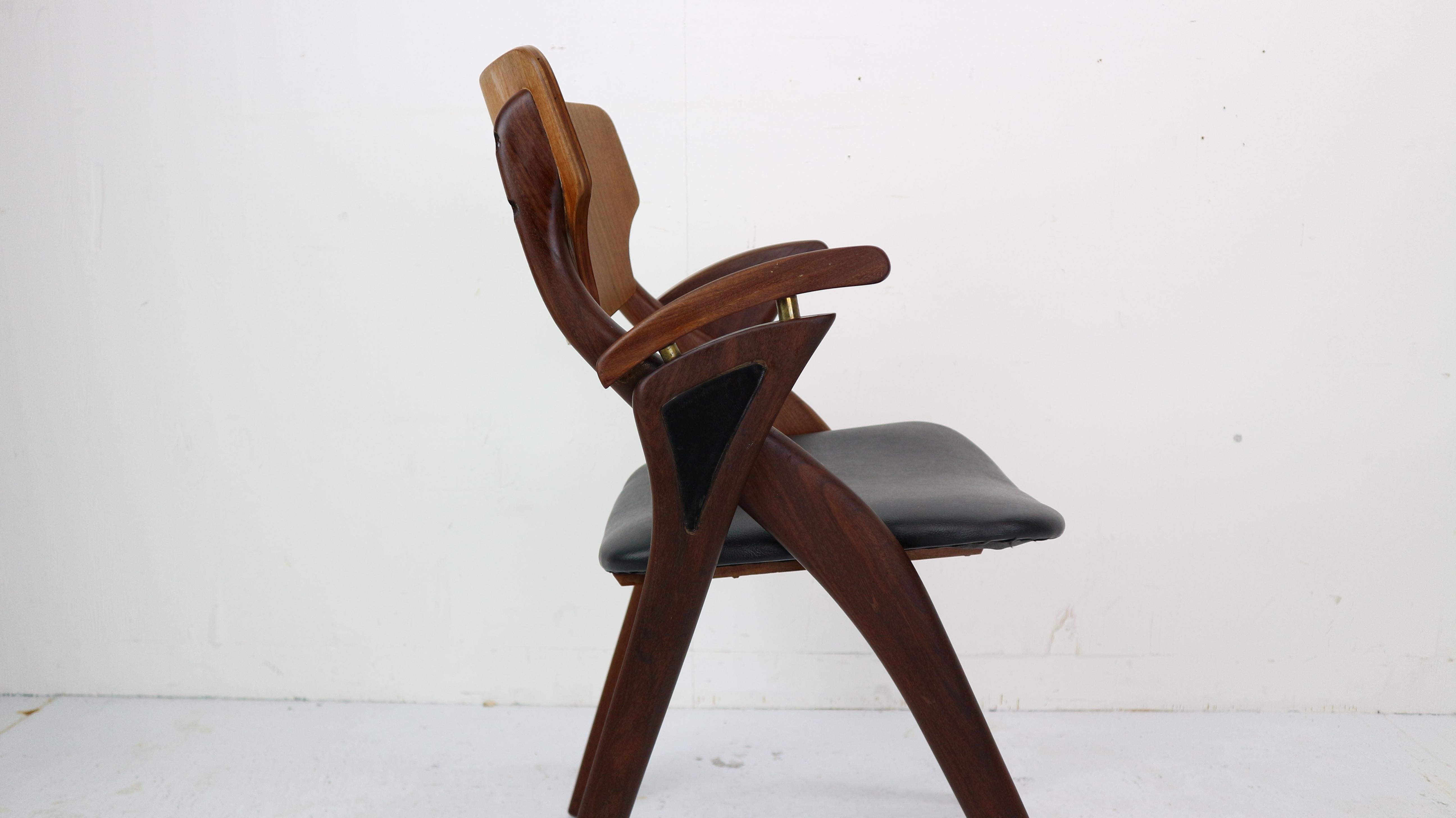 Scandinavian Modern Teak Chair by Arne Hovmand-Olsen for Mogens Kold Møbelfabrik, Denmark, 1960s