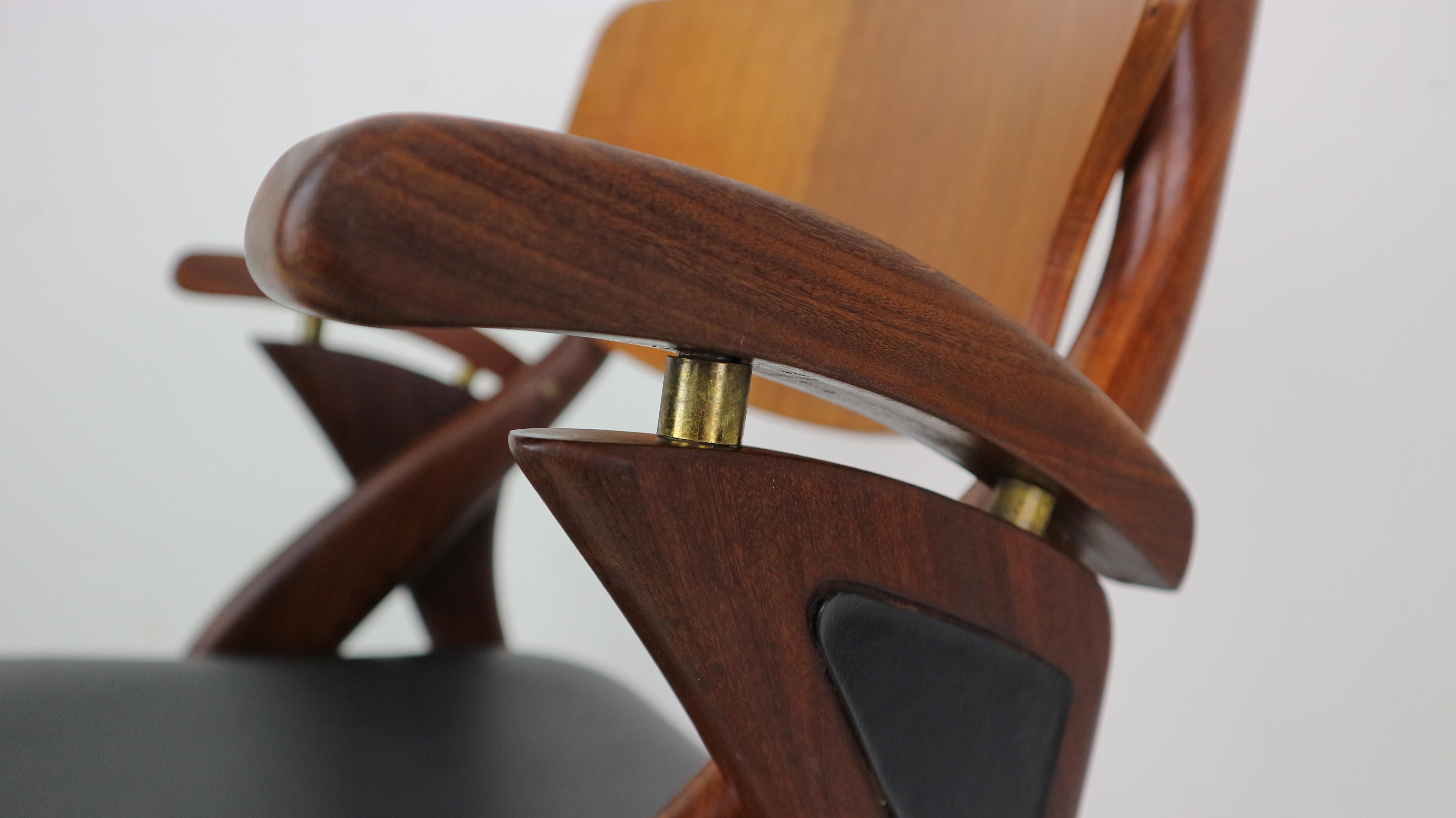 Mid-20th Century Teak Chair by Arne Hovmand-Olsen for Mogens Kold Møbelfabrik, Denmark, 1960s