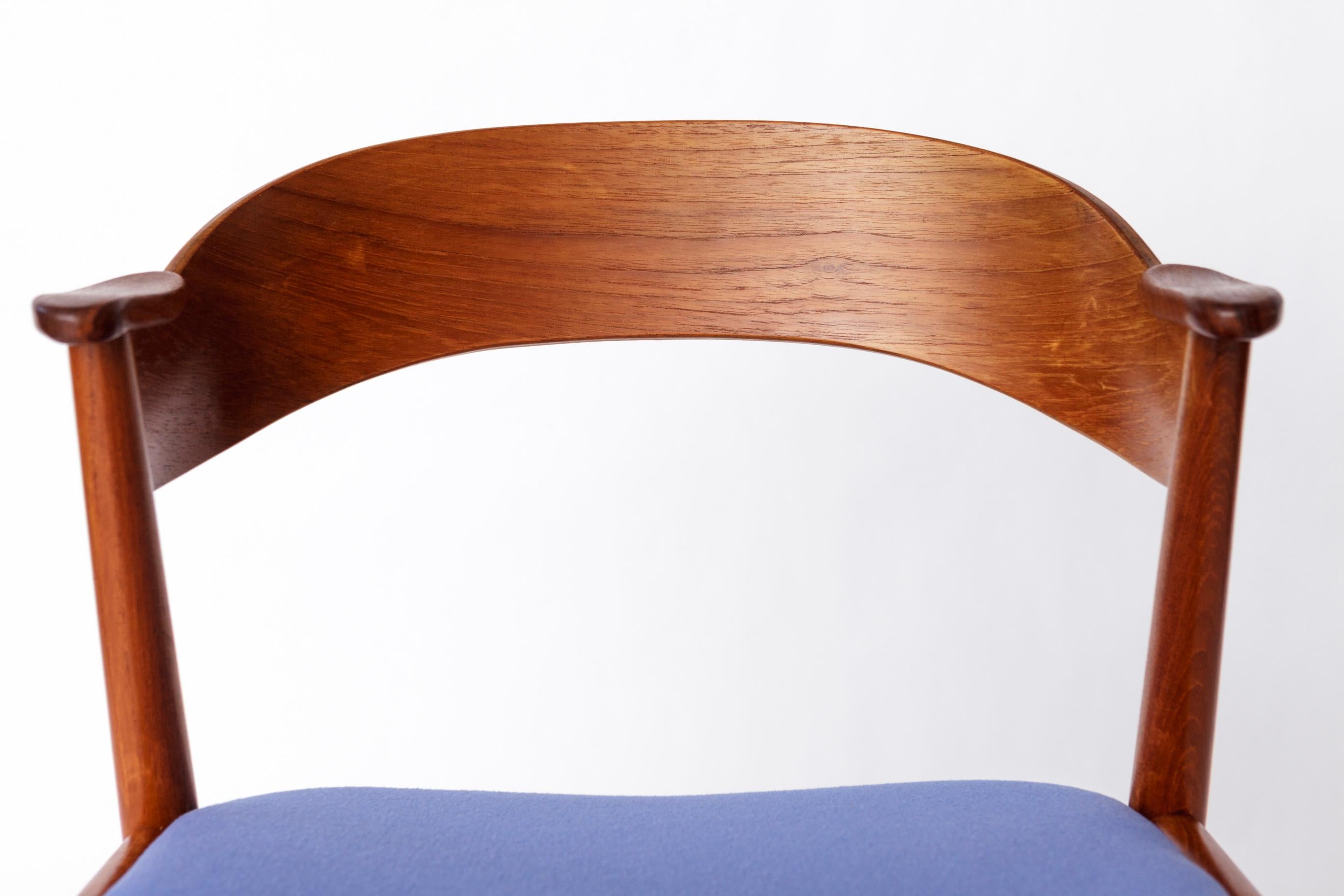 Teak Chair by Korup Stolefabrik – Danish Vintage, 1960s  Mid-Century Modern In Excellent Condition For Sale In Hannover, DE