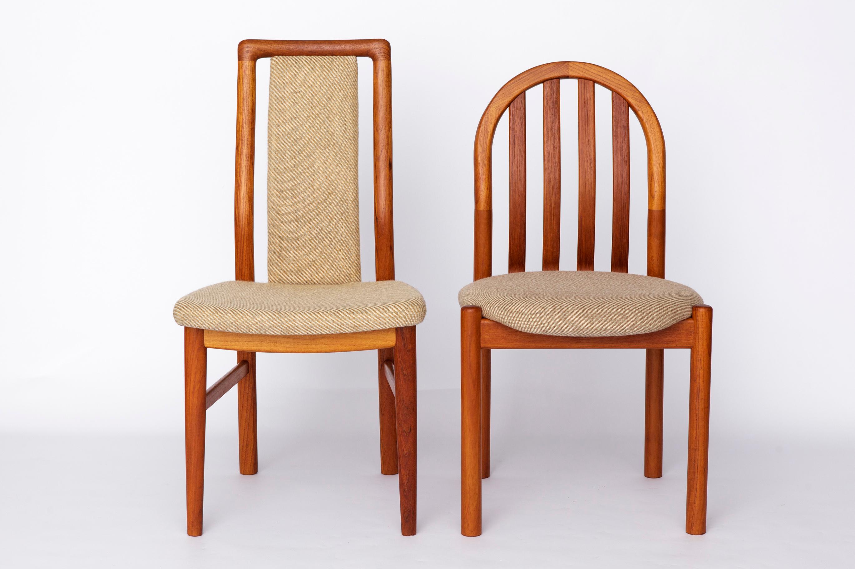 Teakholzstuhl von Schou Andersen - 1970er Jahre Dänisches Design, von Kai Kristiansen im Angebot 3