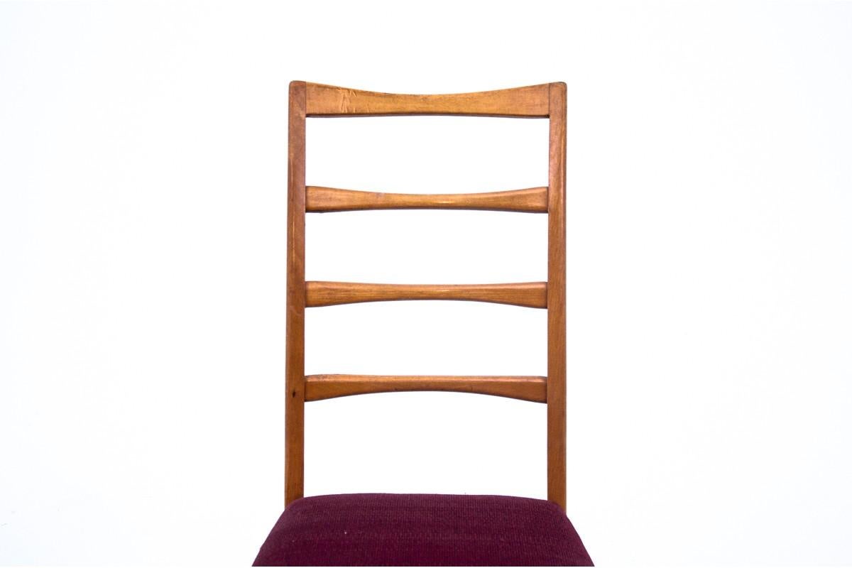 Silla de teca, diseño danés, Dinamarca, hacia 1960 Danés en venta