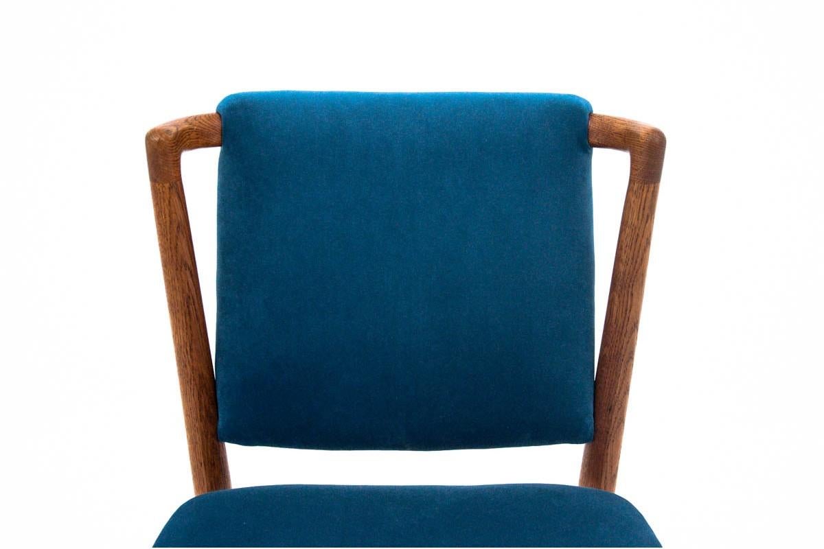 Danish Teak Chair, Denmark, 1950s, Renovated