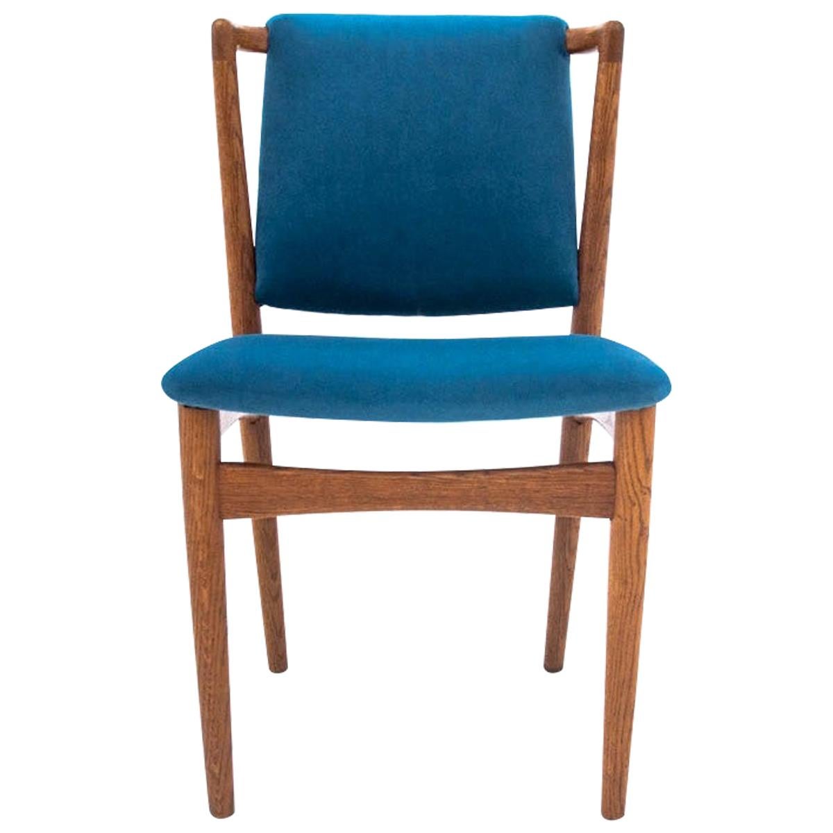 Teak Chair, Denmark, 1950s, Renovated