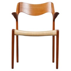 Teak Chair Model No. 55 Chair by Niels O. Moller for J.L Møller