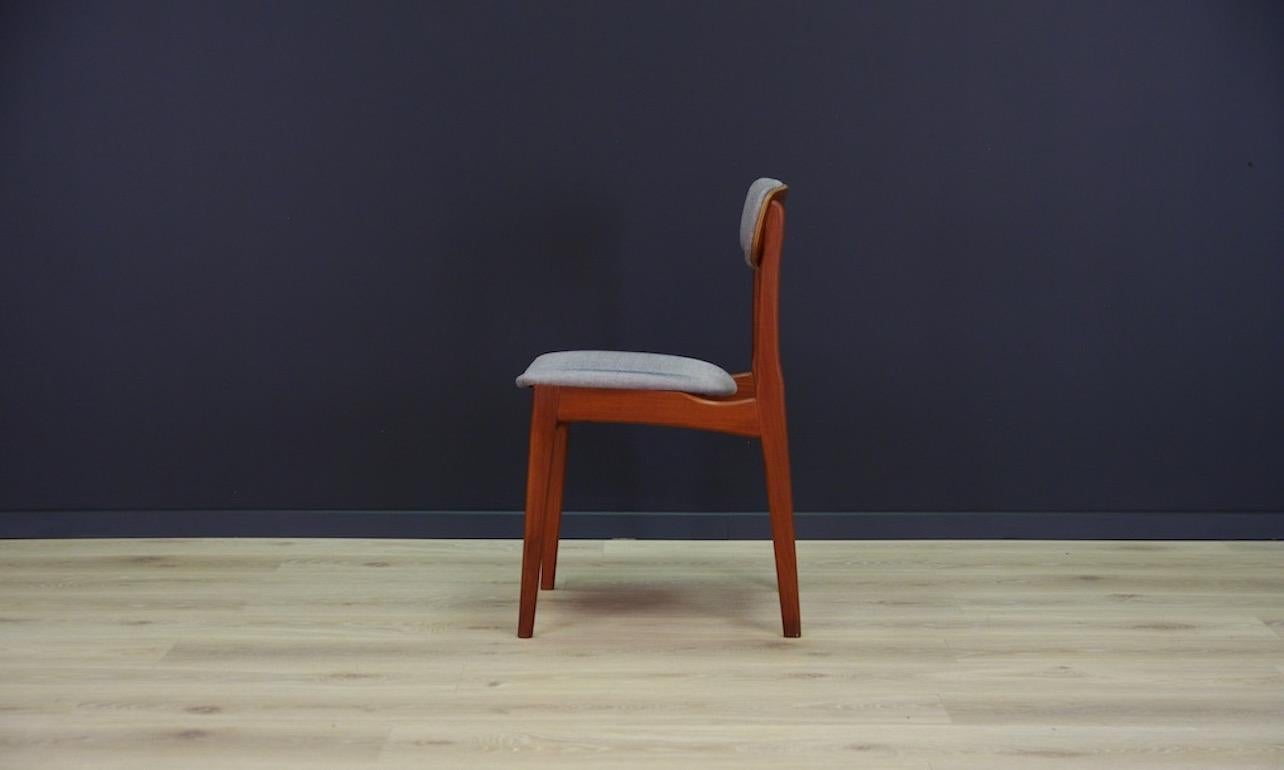 Teak Chairs Danish Design Midcentury, 1960-1970 6