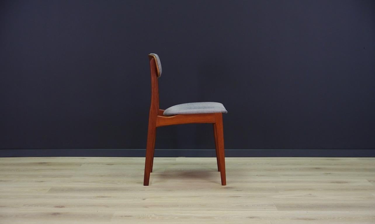 Teak Chairs Danish Design Midcentury, 1960-1970 In Good Condition In Szczecin, Zachodniopomorskie