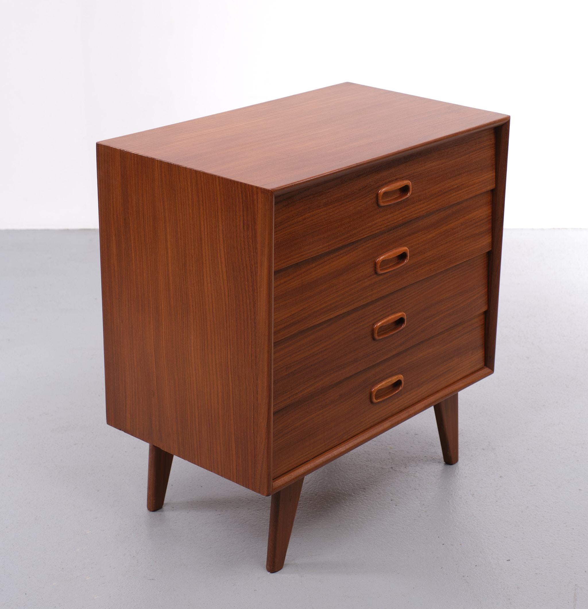 Teak Chest of Drawers 1960s Holland 1