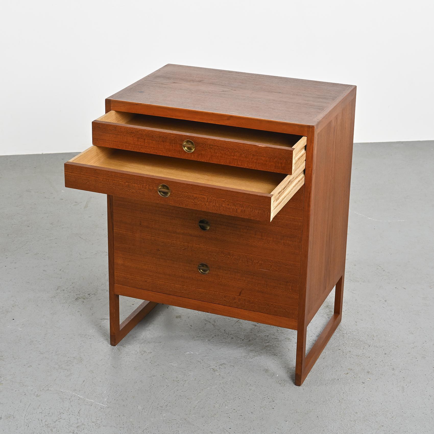 Teak Chest of Drawers by Børge Mogensen, circa 1957 3