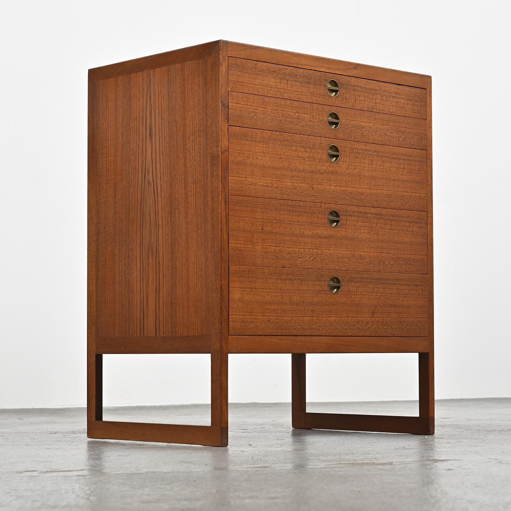 Teak Chest of Drawers by Børge Mogensen, circa 1957 1