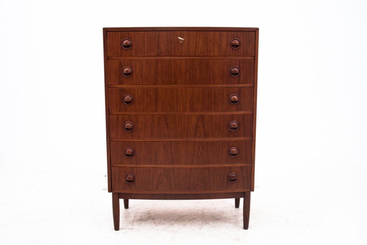 Danese Cassettiera in teak, design danese, anni '60 in vendita
