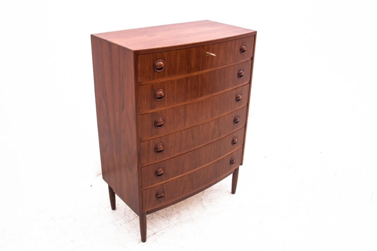 Metà XX secolo Cassettiera in teak, design danese, anni '60 in vendita