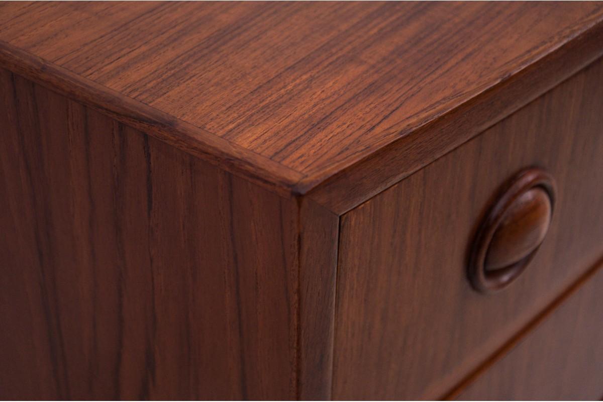 Cassettiera in teak, design danese, anni '60 in vendita 3