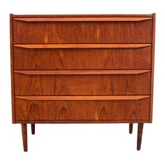 Teak Chest of Drawers, Danish Design, 1960s