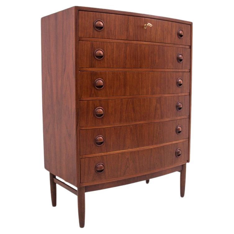 Kommode aus Teakholz, dänisches Design, 1960er Jahre