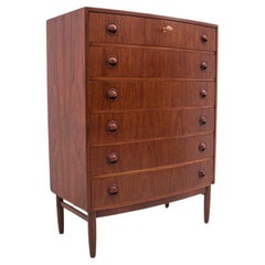 Teak chest of drawers, Danish design, 1960s