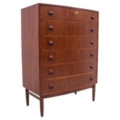 Cassettiera in teak, design danese, anni '60