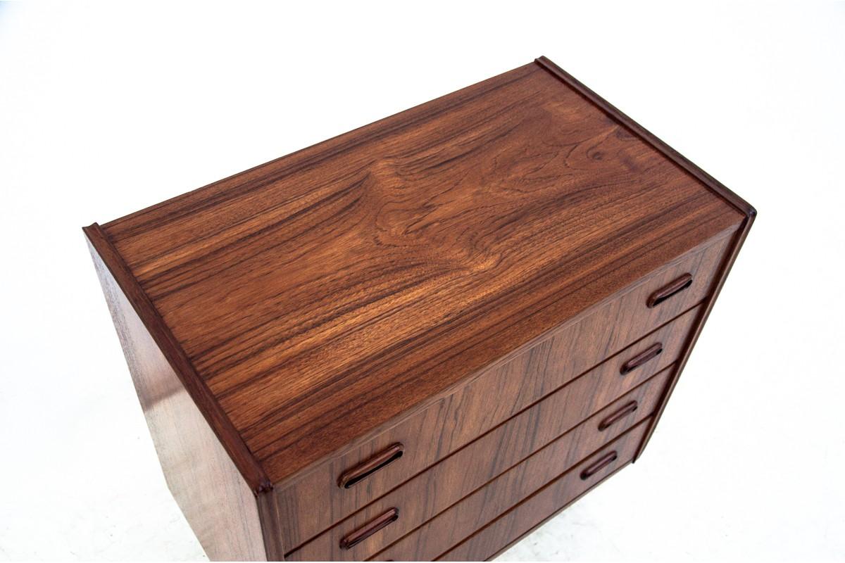 Teak Chest of Drawers, Danish Design In Good Condition In Chorzów, PL