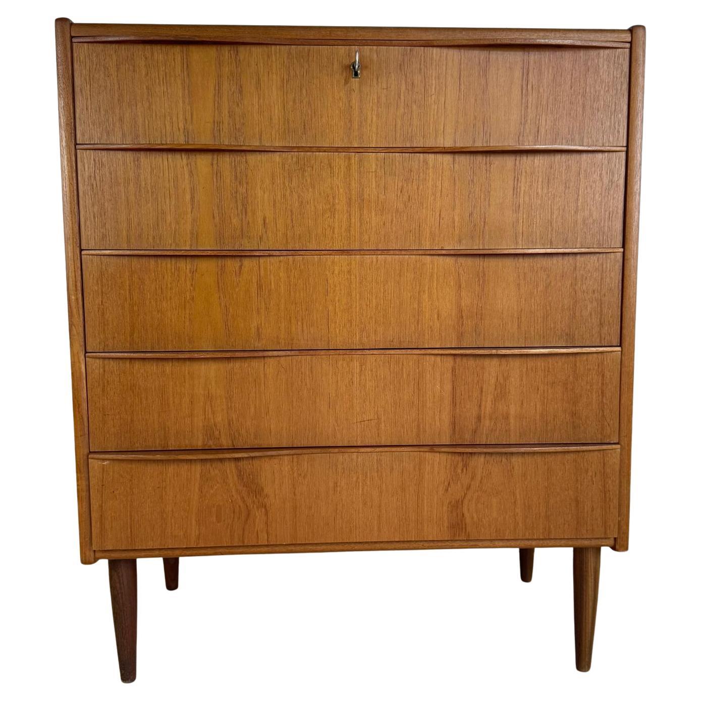 Teak chest of drawers, Denmark 1960