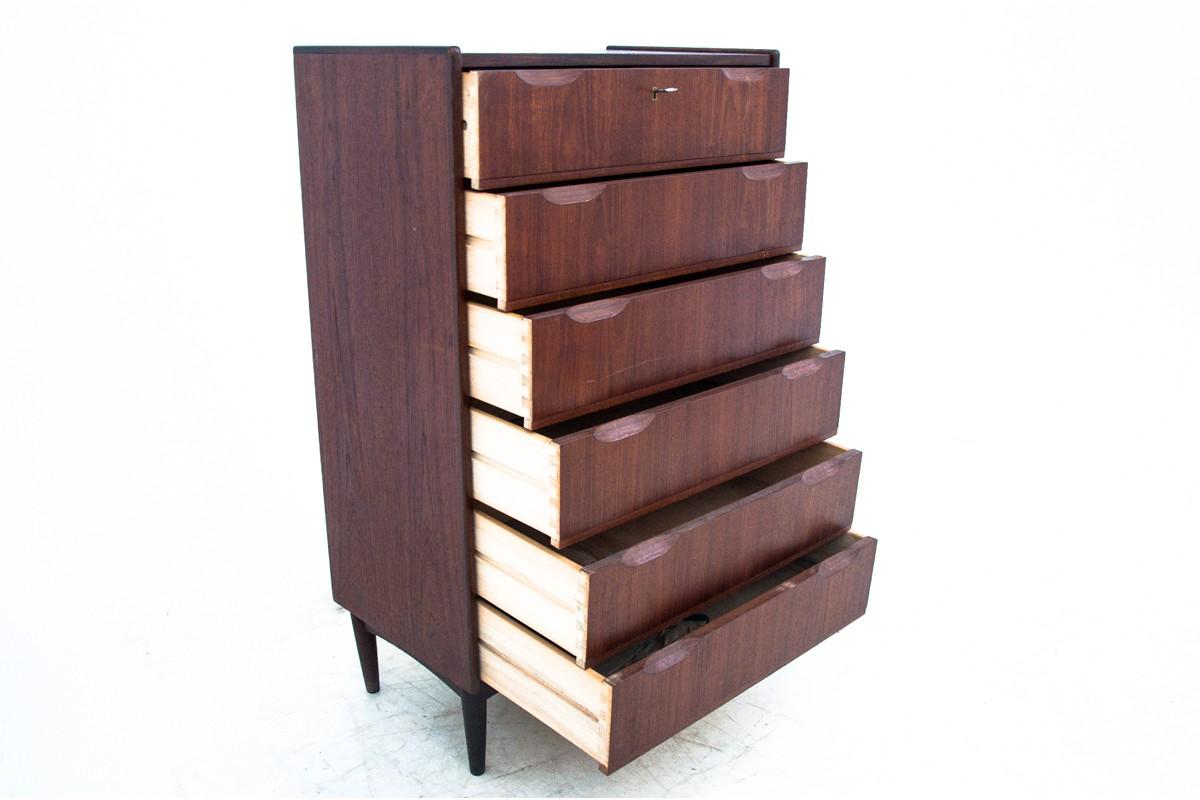 Teak Chest of Drawers, Denmark, 1960s 1