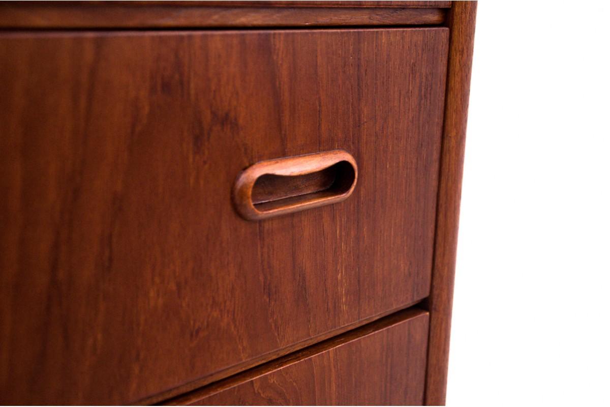 Teak Chest of Drawers, Denmark, 1960s For Sale 2