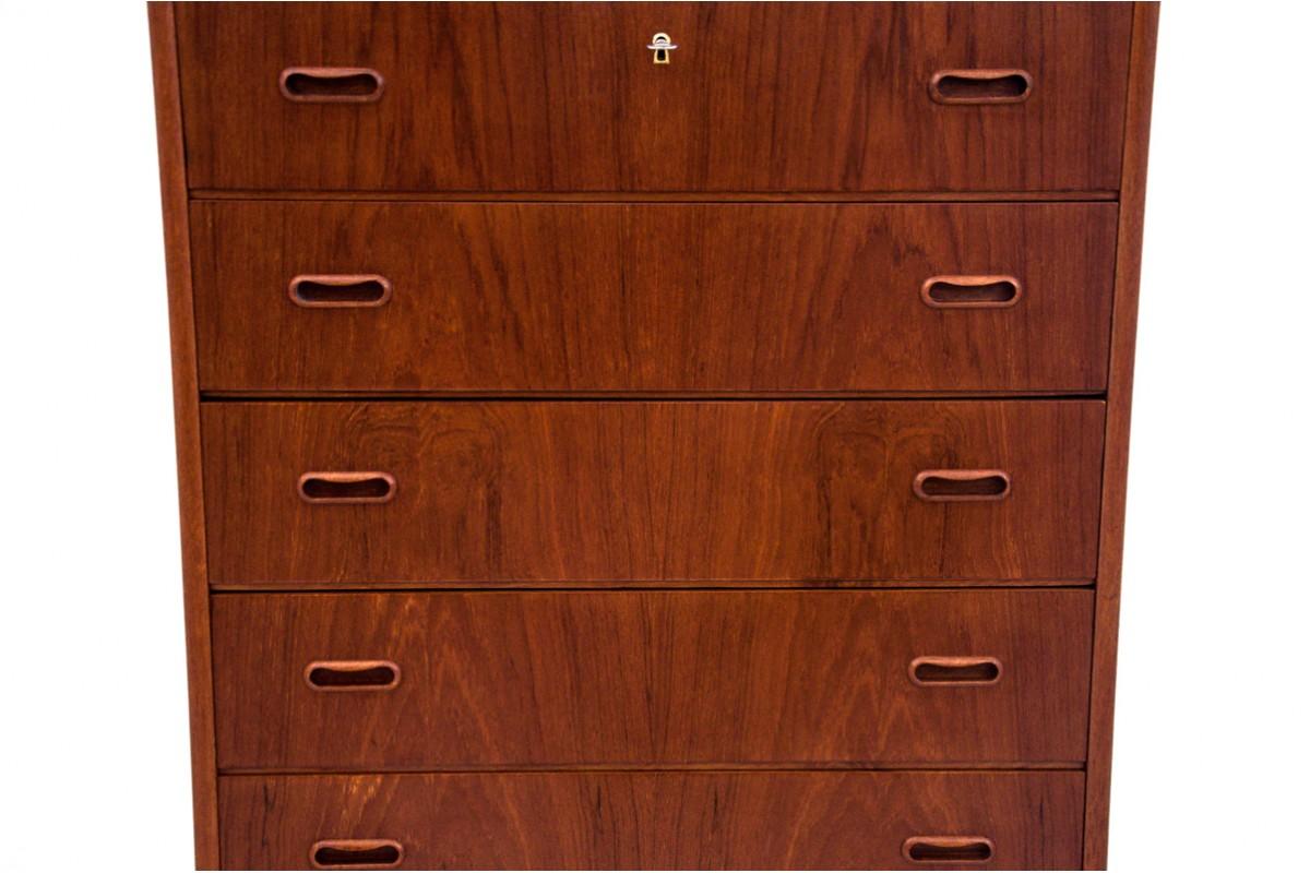 Teak Chest of Drawers, Denmark, 1960s For Sale 3