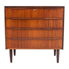 Teak Chest of Drawers, Denmark, 1960s