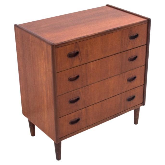 Teak chest of drawers, Denmark, 1960s