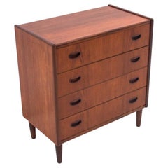 Commode en teck, Danemark, années 1960