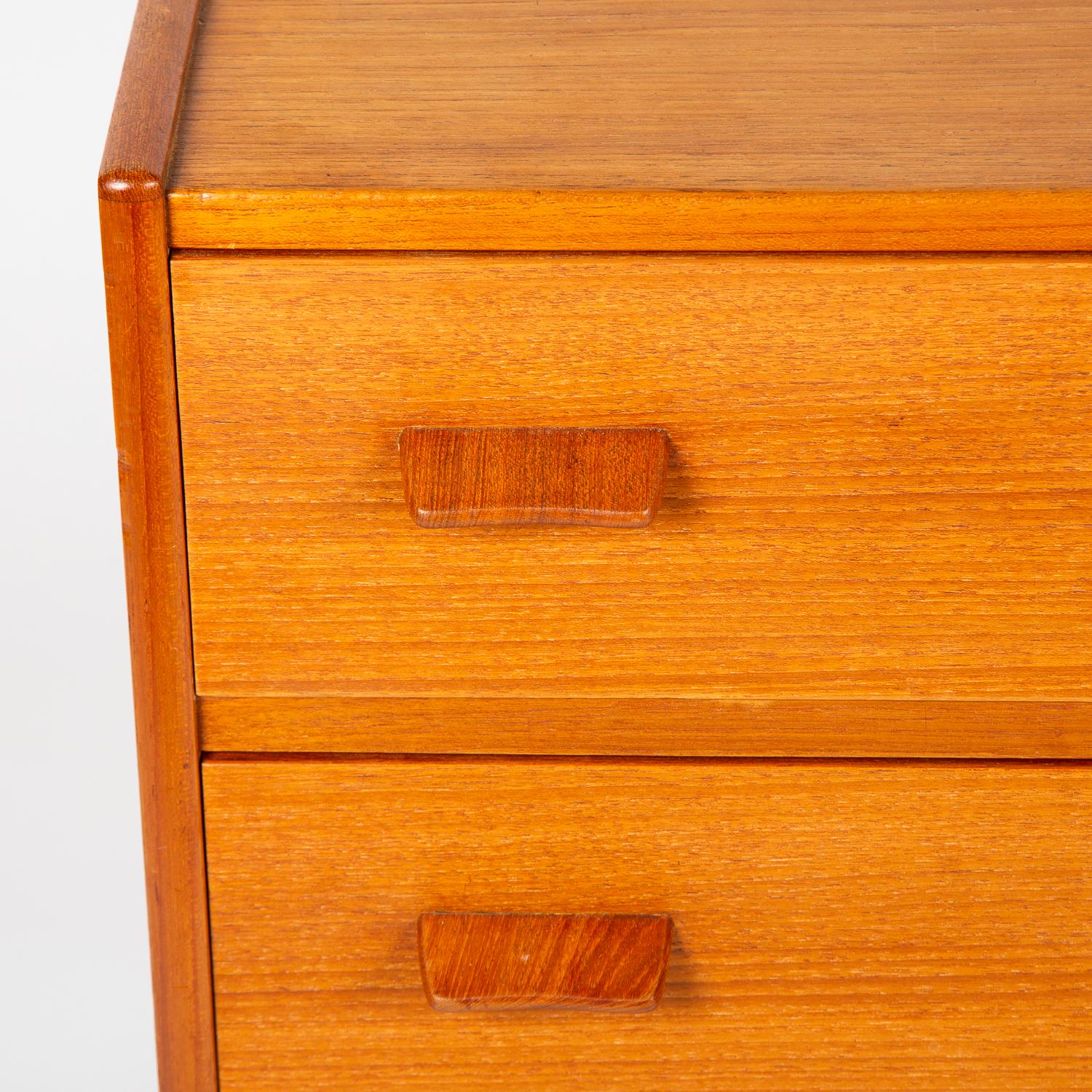 Teak Chest of Drawers Design by Poul Volther 1