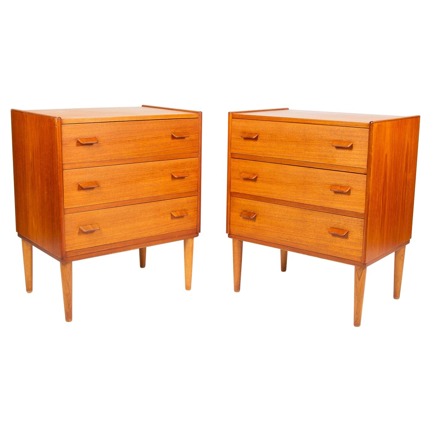 Teak Chest of Drawers Design by Poul Volther