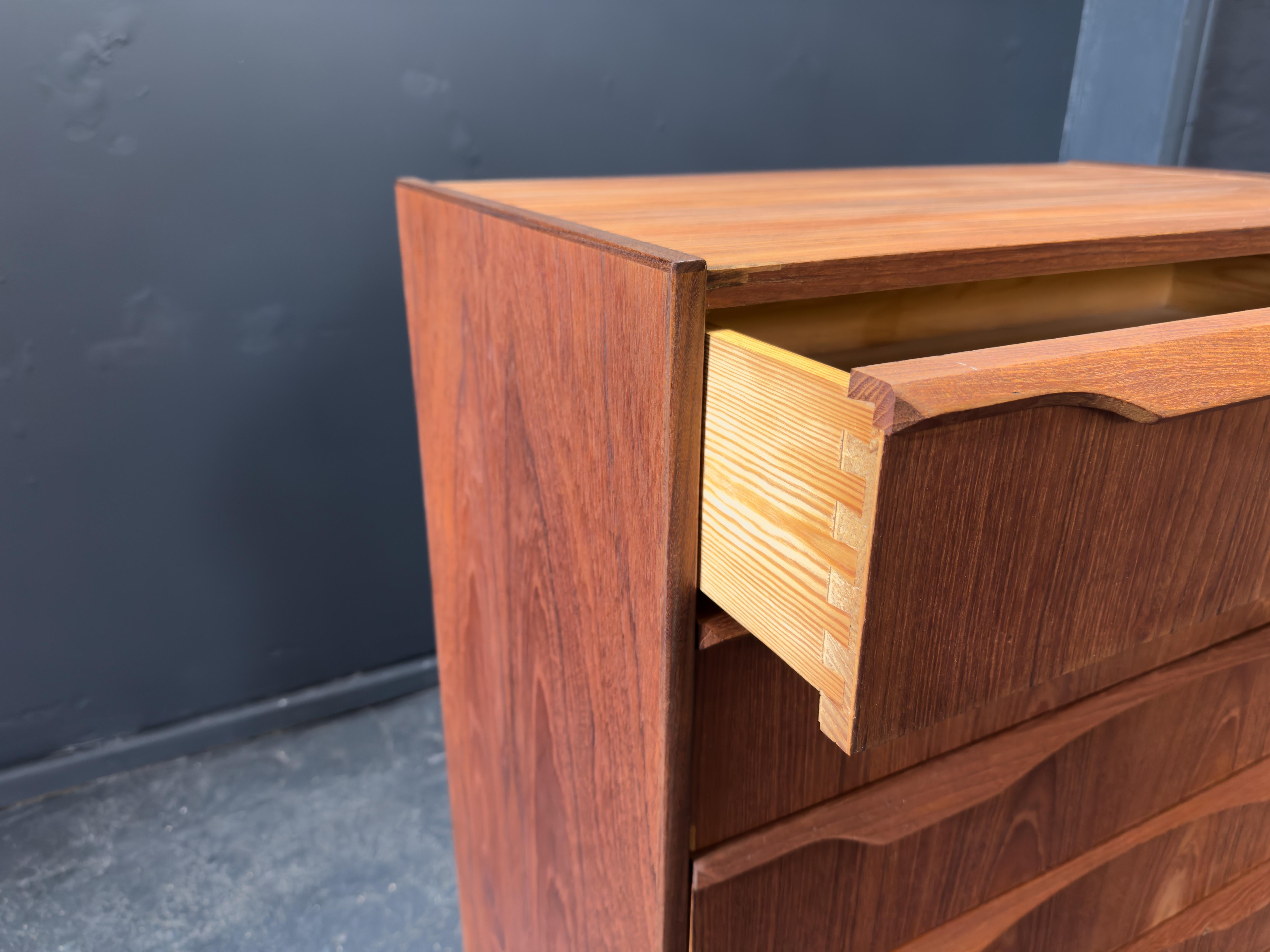 20th Century Teak Chest of Drawers
