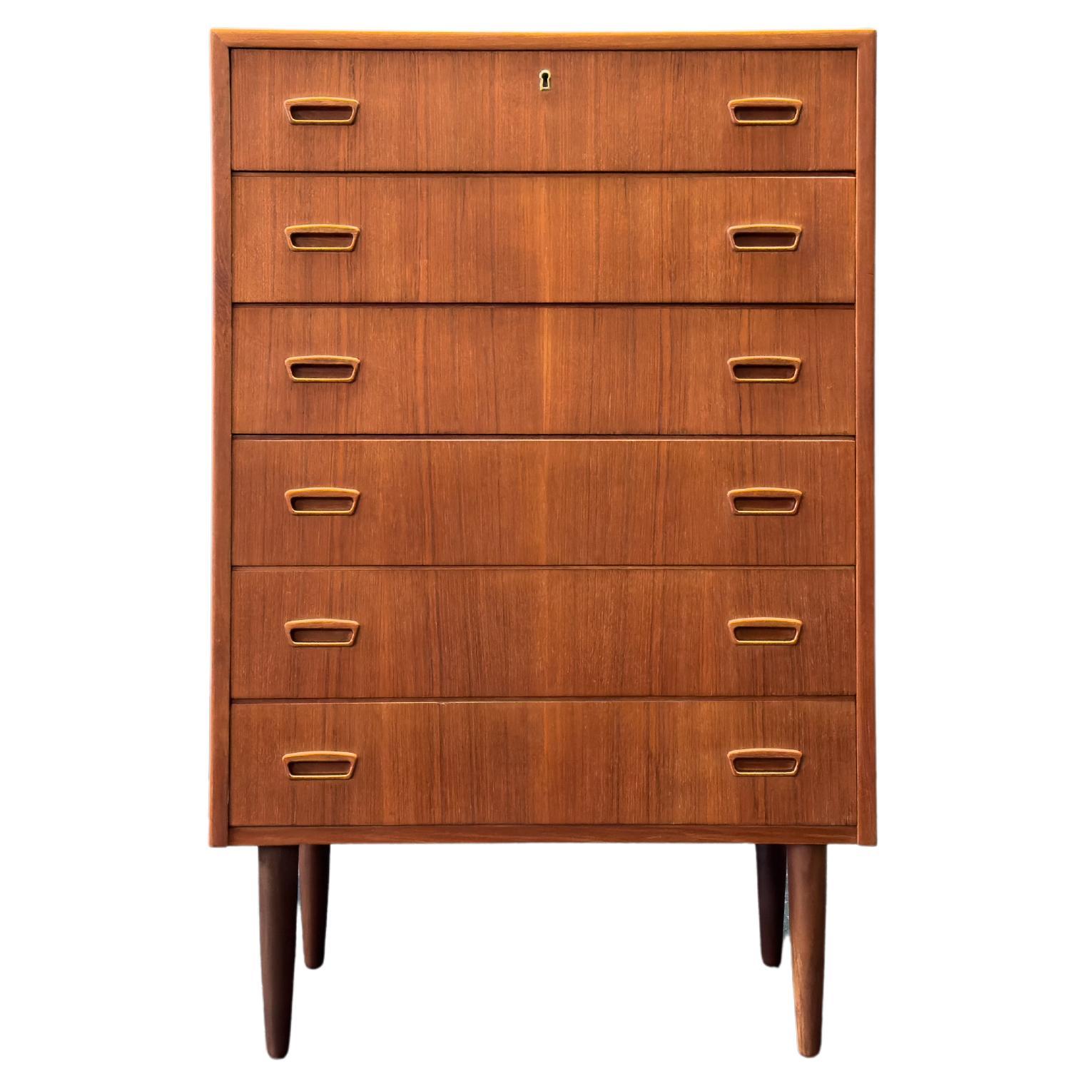 Teak Chest of Drawers
