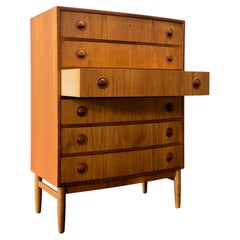 Vintage Teak Chest of Drawers